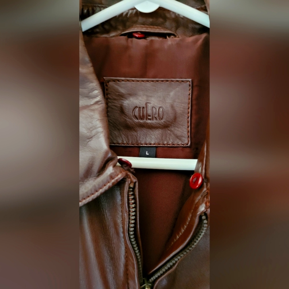 Real Leather Womans Jacket.